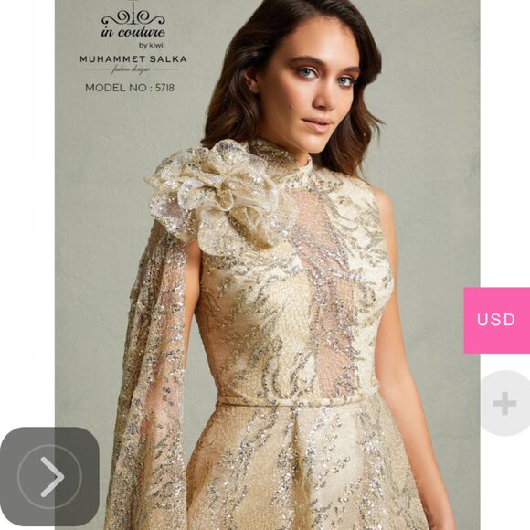 Beatiful light pink CAT WALK dress straight from TURKEY - Picture 4 of 6